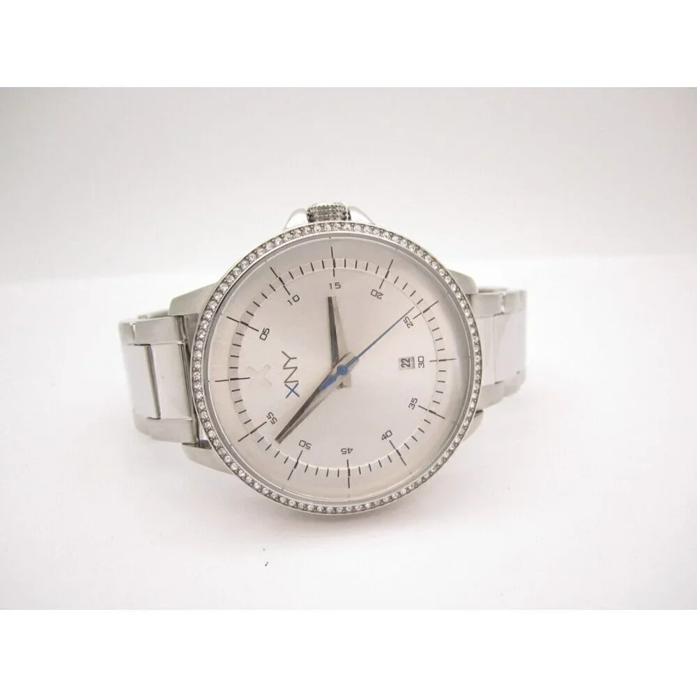 Women XNY Quartz WR‎ Analog 40mm Dial Round Watch (G776) 